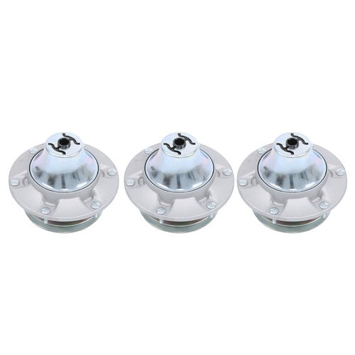 Solid Spare 3× Spindle Assembly For John Deere AM141457 AM124339 TCA13807 TCA25832