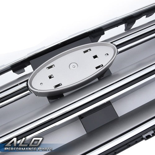 Solid Spare FO1200560 Front Bumper Upper Grille Chrome Fit For 2015 2016 2017 2018 Ford Edge