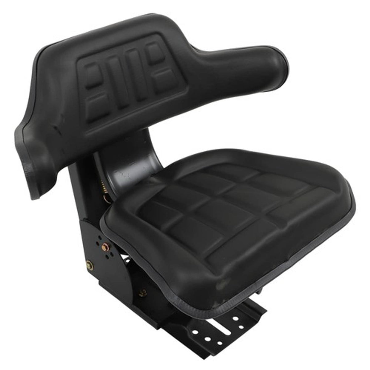 Solid Spare PA-11-CCT Black Tractor Suspension Seat Fits For Ford & New Holland 5100 Series