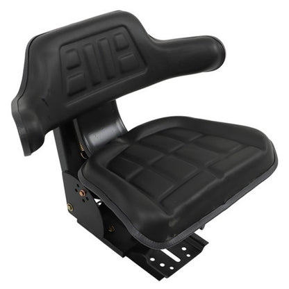 Solid Spare PA-11-CCT Black Tractor Suspension Seat Fits For Ford & New Holland 5100 Series