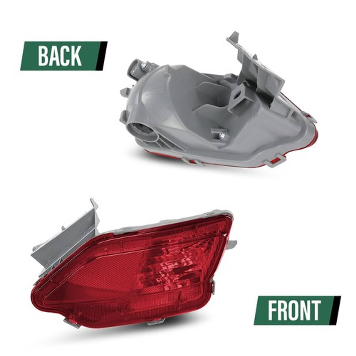 Solid Spare Rear Bumper Light Lamp Reflector Right Side Fit For Toyota RAV4 2013 2014 2015