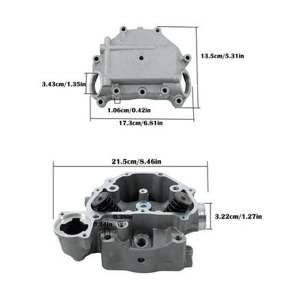Solid Spare 12-19 Cylinder Head Cover + Cylinder Head + Gasket For Honda Foreman 500 TRX500