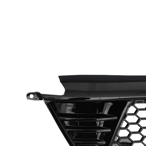 Fit 2022-2024 Honda Civic 4DR Glossy Black Front Bumper Lower Grille Honeycomb