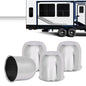 Solid Spare 4pcs Center Cap For Weld Draglite 5 Lug 3.25" Trailer Wheel Rims Center Bore