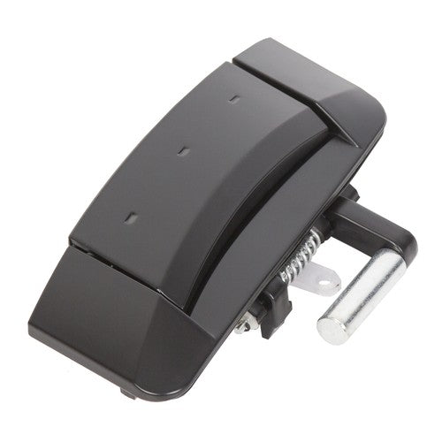 Solid Spare Door Handle Right (Passenger) Outside Exterior Black For Nissan 350Z 2003-2009