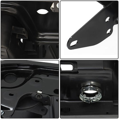 Solid Spare For 2019-2021 Chevy Colorado GMC Canyon Steel Rear Step Bumper Black NEW