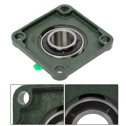 Solid Spare 10× UCF206-20 Self-Aligning 1-1/4" Bore Pillow Block Flange Bearing 4 Bolt