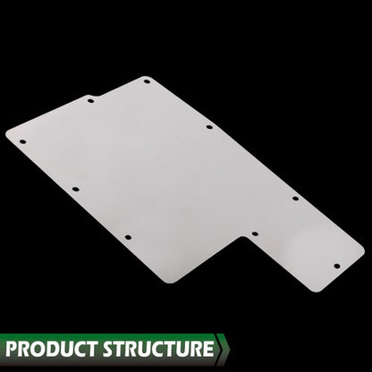 Solid Spare Fit For 1961-1962 Chevrolet Impala Aluminum A/C Heater Delete Panel Plate