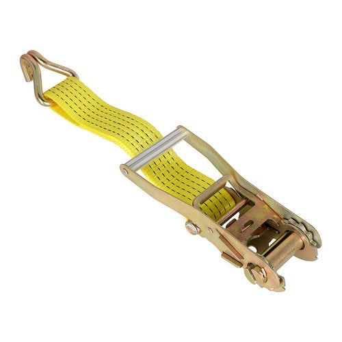 Solid Spare 2 In x 15 Ft Ratchet Straps With J Hook 5000 Lbs Heavy Duty Tie Downs 8 Pack
