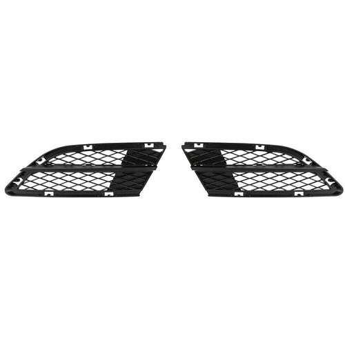 Solid Spare Front Lower Bumper Grille Fit For BMW 3 Series E90 325i 328i 09-2012 Black Mesh