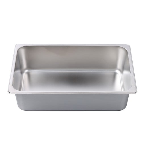 Solid Spare 2 Pack 6 Inch Deep Full Size Restaurant Steam Table Pans Without Lid