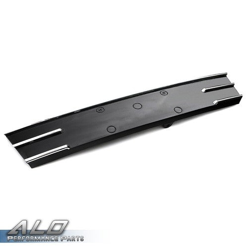 Solid Spare Fit For 2013-2016 Ford Escape Front Lower Bumper Grille Grill Kit W/ Chrome Trim