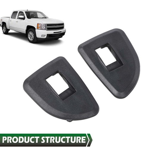 Solid Spare Rear Window Switch Bezel Fit For 09-13 Chevy Silverado GMC Sierra Extended Cab
