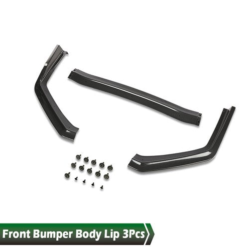 Solid Spare Front Bumper Lip Spoiler Splitter Fit For 2015-2021 Subaru WRX STi CS-Style