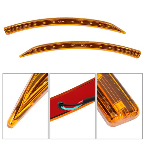 Solid Spare Front Fender LED Light Amber For Can-Am Ryker 600&900 ACE 2019-2021 #41-187