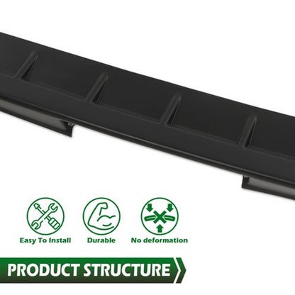 Solid Spare New Fit For Ford F-150 F150 2015-2020 Black ABS Rear Tailgate Top Wing Spoiler