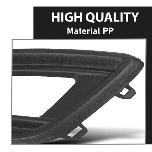 Solid Spare Front Bumper Fog Light Bezel Lamp Trim Left Side Fit For 2015-2018 Ford Focus