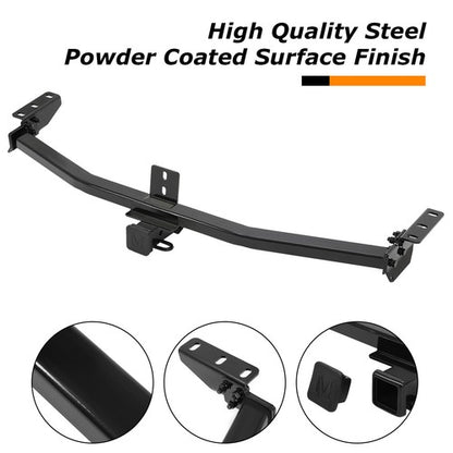 Solid Spare Class 3 Trailer 2" Receiver Tow Hitch For Honda Pilot 03-08 Acura Mdx 01-06