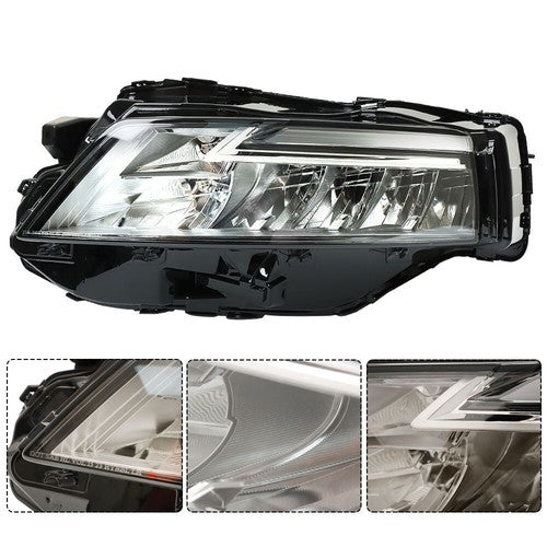 Solid Spare Air Intake Air Cleaner Housing For 21-23 Nissan Rogue SL|SV Pair LED Headlights