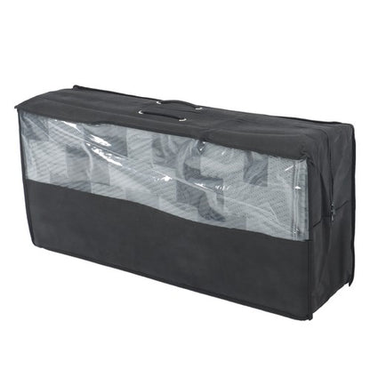 Solid Spare Waterproof Outdoor Rug Outdoor Plastic Straw Rug 9x12FT Black Gray Camping