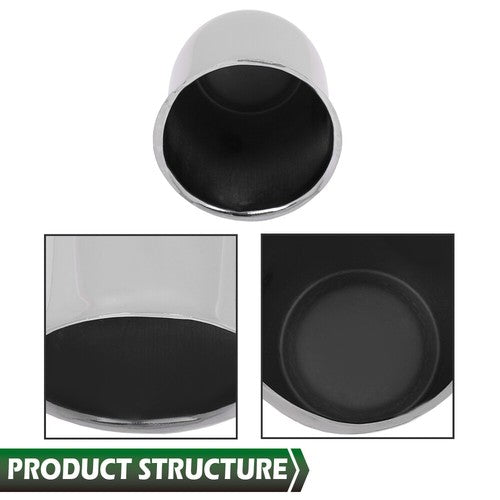 Solid Spare 4pcs Center Cap For Weld Draglite 5 Lug 3.25" Trailer Wheel Rims Center Bore