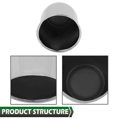 Solid Spare 4pcs Center Cap For Weld Draglite 5 Lug 3.25" Trailer Wheel Rims Center Bore