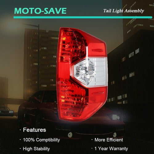 Solid Spare Chrome Taillights Rear For 2014-2020 Toyota Tundra Brake Tail Light RH/Passenger