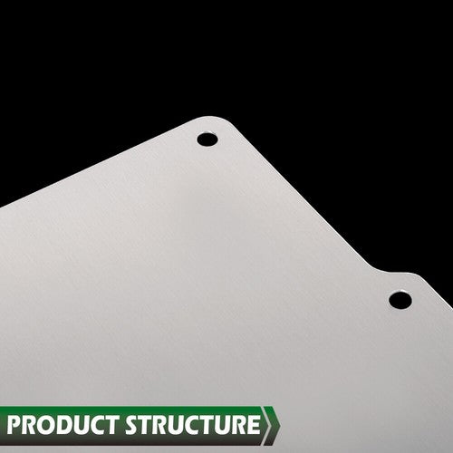 Solid Spare Fit For 1961-1962 Chevrolet Impala Aluminum A/C Heater Delete Panel Plate