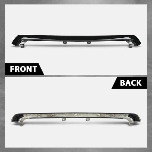 Solid Spare Fit For 2017-2018 Subaru Forester Hood Molding Trim Moulding Black SU1235102