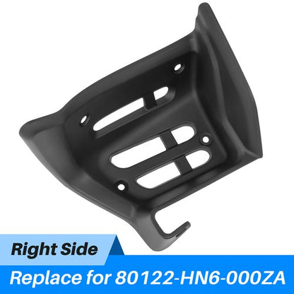 Solid Spare For 2001-2005 Honda TRX250EX Right Side Splash Guard Textured Replacement Black