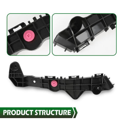 Solid Spare Front Bumper Retainer Fit For 15-21 Lexus NX300h/15-17 NX200t Left+Right Side