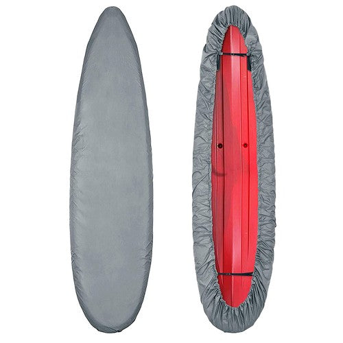 Solid Spare 3.1~3.5m/10.2Ft-11.4Ft 210D Kayak Canoe Cover Storage Boat Cockpit Cover