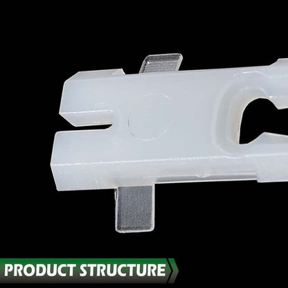 Solid Spare Fit For 71-74 Cuda Roadrunner Challenger Monaco Top Door Belt Side Trim Clip
