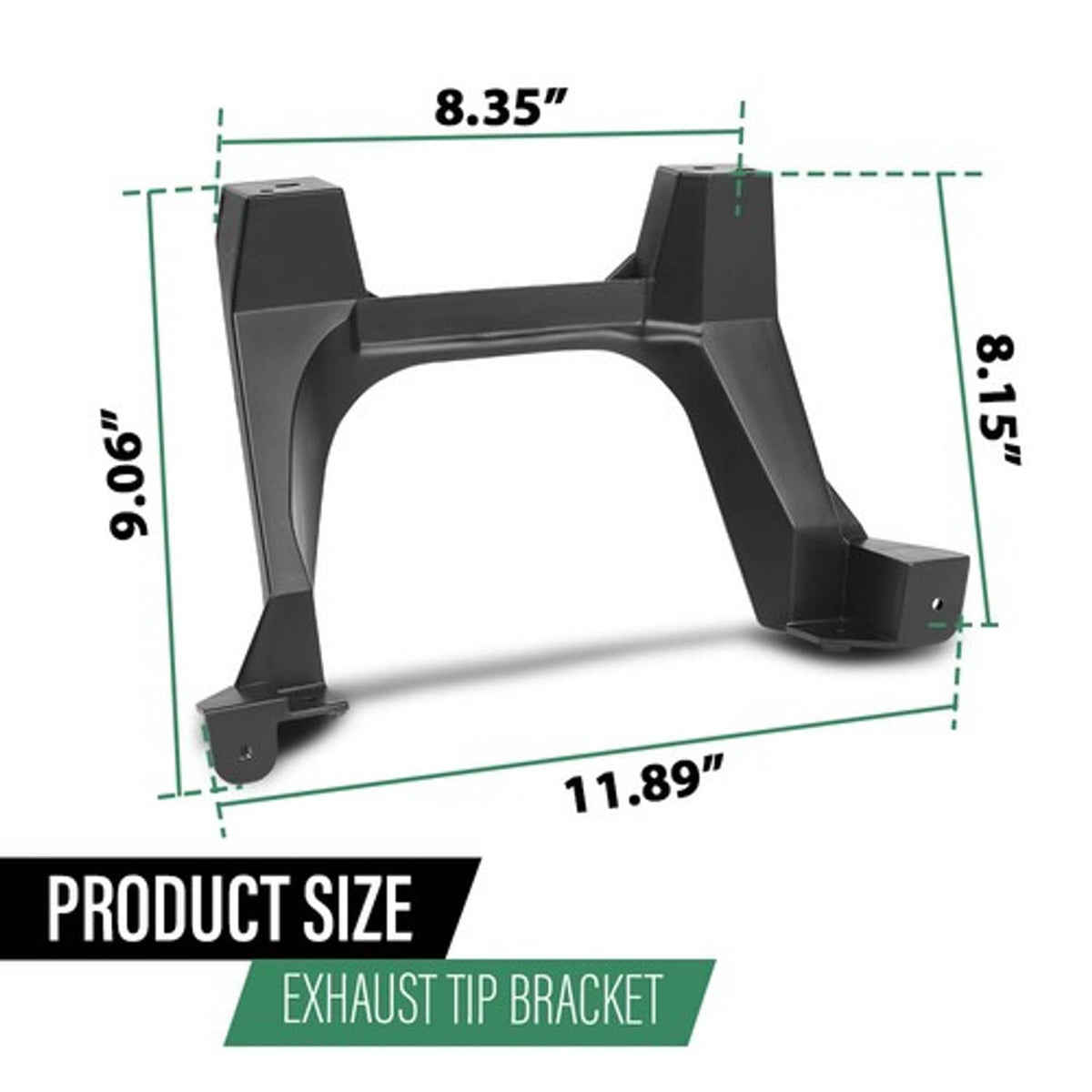 Solid Spare Fit For 2019-2023 Jeep Cherokee Exhaust Tip Bracket Left Side 68338962AA