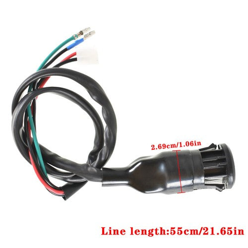 Solid Spare New Ignition Key Switch Fit For 85-87 Honda TRX250 Fourtrax Shaftdrive Model ATV