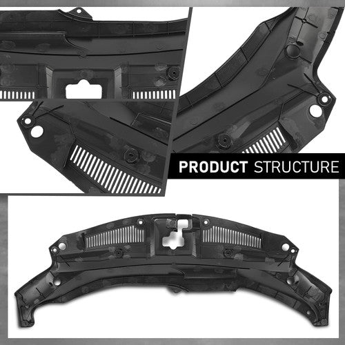 Solid Spare Radiator Support Cover For 16-20 Lexus RX350 RX350L RX450h RX450hL 532950E090