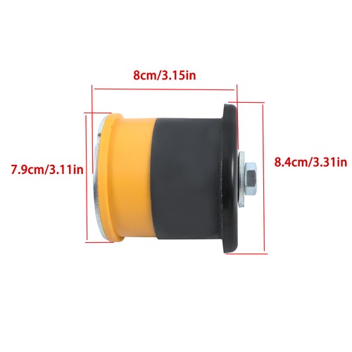 Solid Spare Rear Body Mount Bushing & Bolt Kit Fit For Ford F-450 F-550 Super Duty 2005-2007