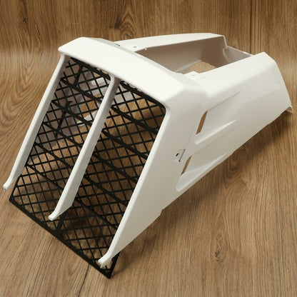 Solid Spare White Gas Tank Side Covers W/ Radiator Cover Grill for Yamaha Banshee 350 87-06