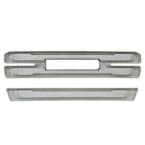 For 2019-2022 GMC Sierra 1500 SLT AT4 Grille Covers Grill Overlay Gloss Black
