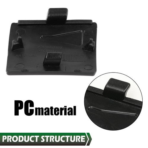 Solid Spare Fit For 10-14 Mercedes Benz R-Class W251 Reae Bumper Tow Hook Cover Cap