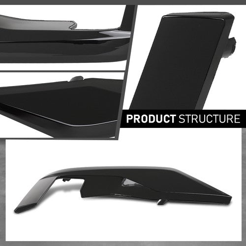 Solid Spare Fit For 2021-2024 Cadillac Escalade/Escalade ESV Front Bumper Cover Molding Left