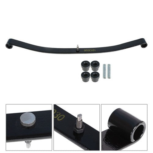 Solid Spare Front leaf Spring Fit For Club Car DS Golf Cart W/ Bushing Kit 04-08 G&E 1015108