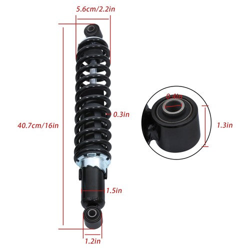 Solid Spare 2pcs Rear Shock Absorber 1998-2000 For Honda Four Trax 300 (TRX300)52400-HM4-A10