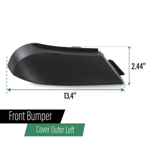 Solid Spare New Fit For Mercedes GL-Class W164 GL350 Front Bumper Cover Outer Left Molding