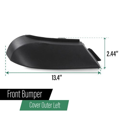 Solid Spare New Fit For Mercedes GL-Class W164 GL350 Front Bumper Cover Outer Left Molding
