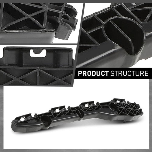 Solid Spare Rear Bumper Bracket Right Side Fit For 06-12 Toyota RAV4 521550R010 TO1143107