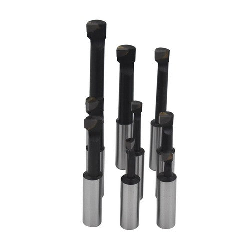 Solid Spare 1/2" BORING BAR SET PRO QUALITY 9 PCS CARBIDE TIPPED BARS 1/2" SHANK LATHE TOOL