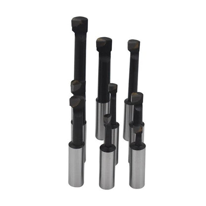 Solid Spare 1/2" BORING BAR SET PRO QUALITY 9 PCS CARBIDE TIPPED BARS 1/2" SHANK LATHE TOOL