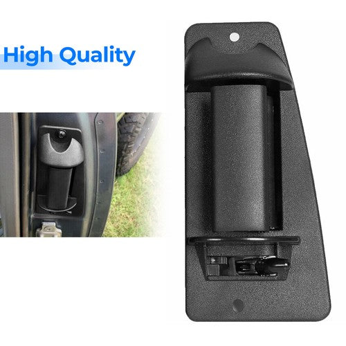 Solid Spare 1 Rear Door Handle Driver Side For 99-07 Chevy Silverado GMC Sierra Extended Cab
