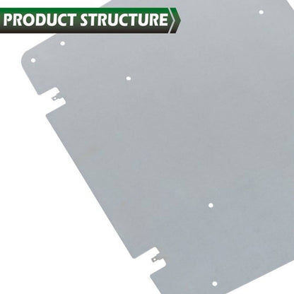 Solid Spare Tour Pack Trunk Metal Base Plate Mounting Fit For 2014+ Harley Touring Road King